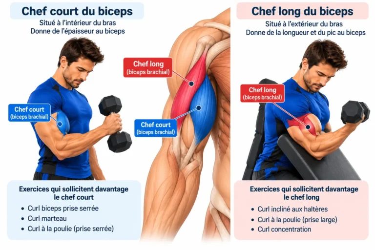 Biceps court vs long : ce que la longueur des chefs change vraiment