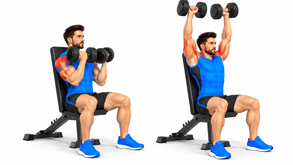 Développé Arnold : technique, muscles sollicités et erreurs à éviter