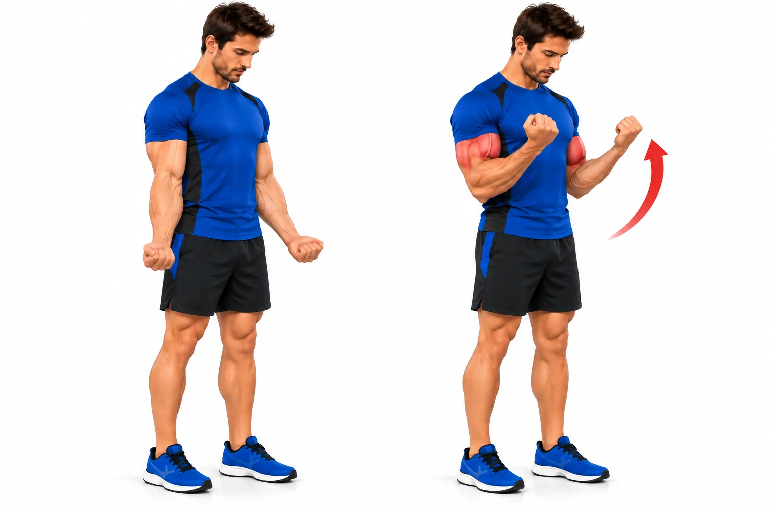Exercice biceps sans matériel : 8 mouvements maison