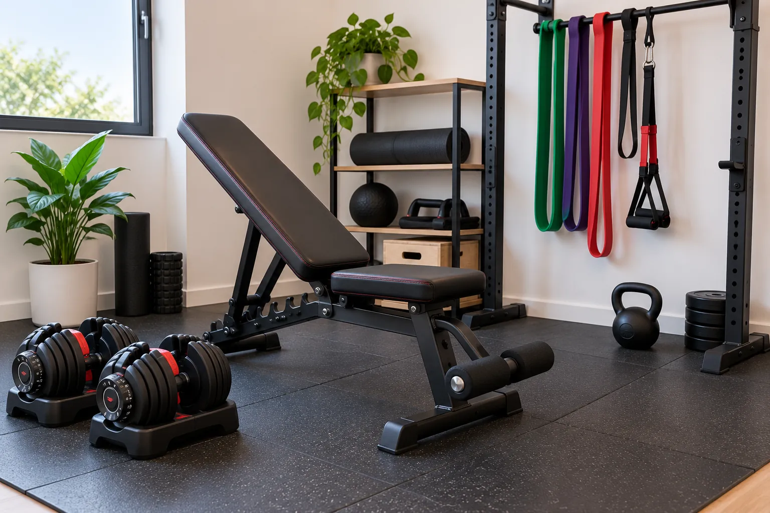 Exercice biceps maison : organiser sa séance et son matériel
