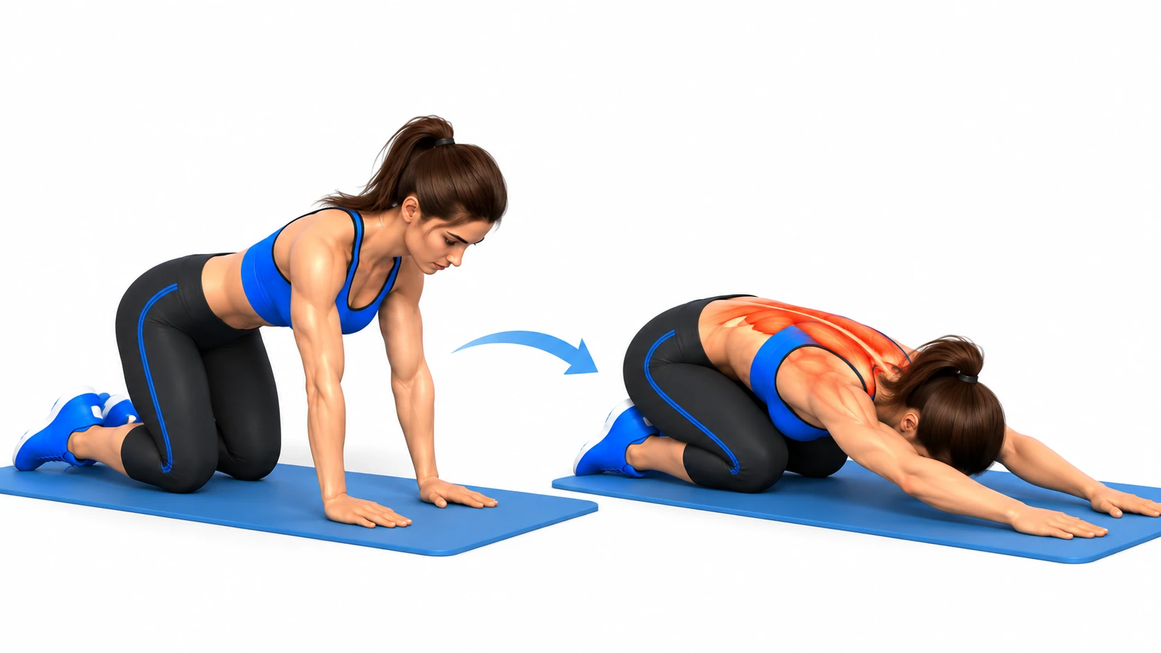 Étirement du dos : guide complet, 12 exercices par zone et routine en 15 minutes