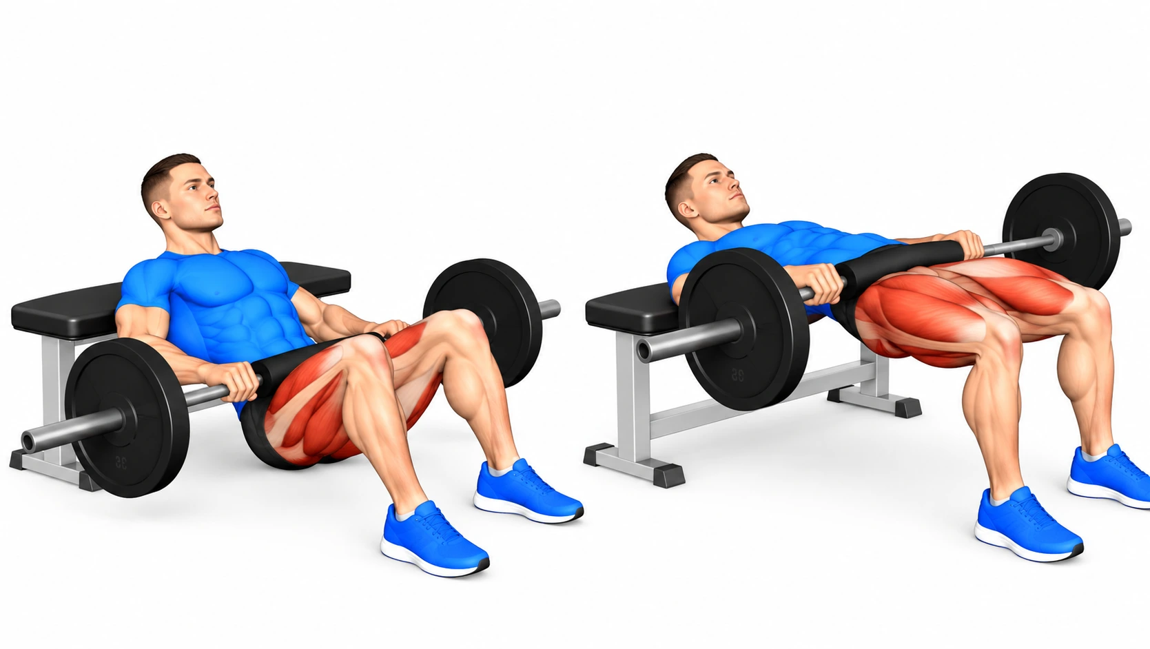 Hip thrust : technique, muscles sollicités et variantes